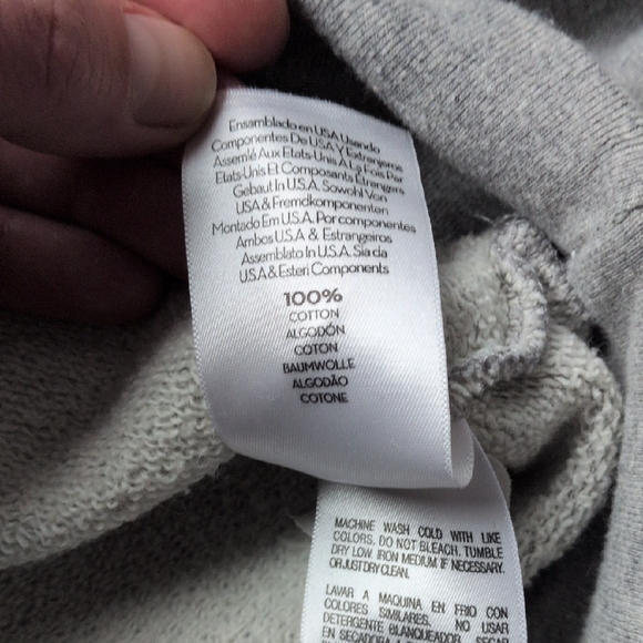 MOTHER Light Gray Sweatshirt - Picture 4 of 6